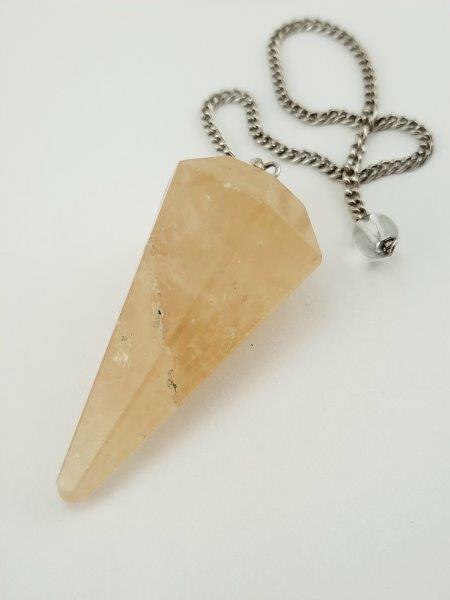 VELKÉ KYVADLO CITRÍN FAZETOVANÉ 4,7 CM