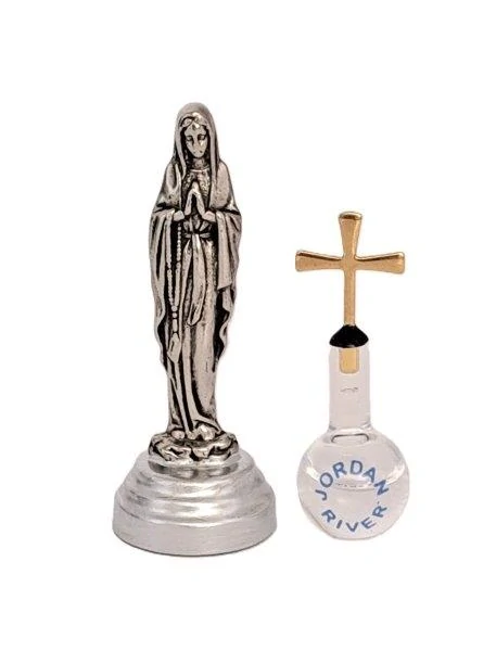 PANNA MARIE LURDSKÁ SOŠKA A FLAKONEK S POSVÁTNOU VODOU - MINI KŘESŤANSKÝ DÁRKOVÝ SET