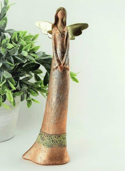 ANDĚLSKÁ VÍLA GOLD - SOŠKA 22 cm