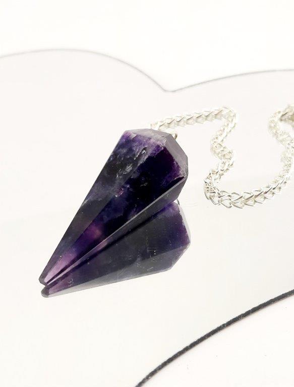 KYVADLO FLUORIT FIALOVÝ