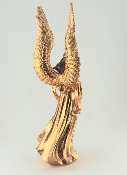 ZLATÝ ANDĚL VELKÁ KŘÍDLA - SOŠKA 33 cm