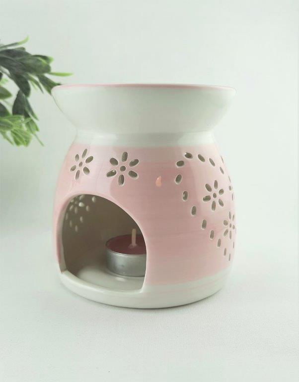 AROMALAMPA BÍLO RŮŽOVÁ