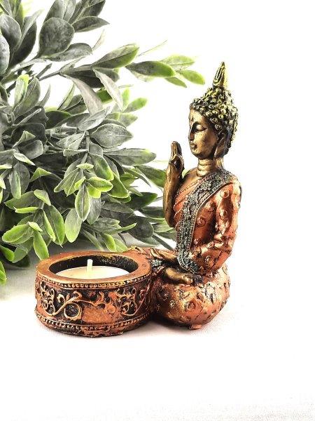 MALÝ BUDDHA SVÍCEN - SOŠKA 11 cm