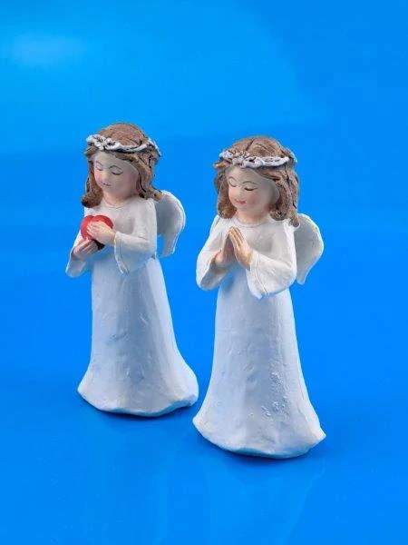 MALÁ ANDĚLSKÁ HOLČIČKA - 2x SOŠKA 7,5 cm