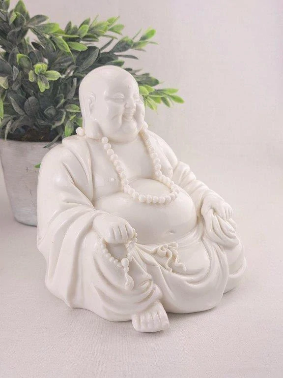 BUDDHA SOŠKA PORCELÁN 16 cm