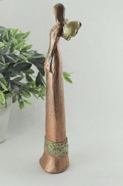 ANDĚLSKÁ VÍLA GOLD - SOŠKA 22 cm