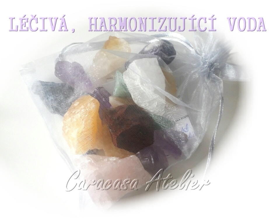 SMĚS DRAHÝCH KAMENŮ XL PRO VÝROBU LÉČIVÉ A HARMONIZUJÍCÍ VODY - IMUNITA, DETOX, METABOLISMUS