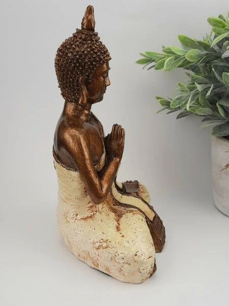 BUDDHA SET SOŠKA A SVÍCEN - BUDDHA ATMANDIALI MUDRA