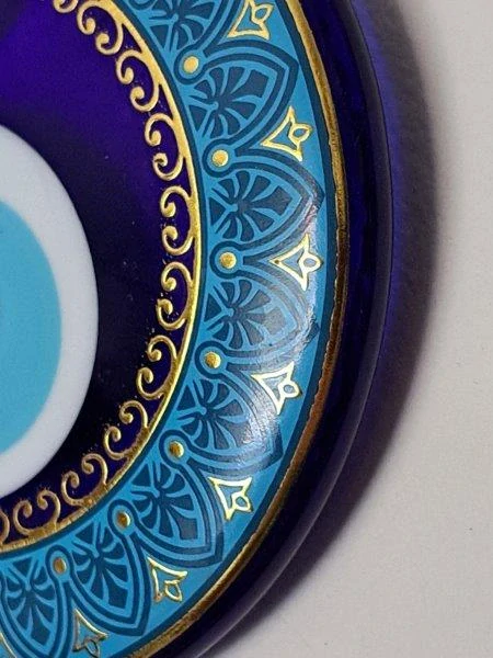 VELKÉ MODRÉ OKO NAZAR EXCLUSIVE vel. 12,5 cm AMULET ALLÁHOVO OKO
