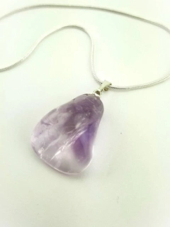 NÁHRDELNÍK - PŘÍVĚSEK AMETYST TROML