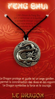OCHRANA, SÍLA A ODVAHA - FENG SHUI TALISMAN DRAK